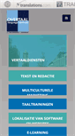 Mobile Screenshot of overtaal.nl